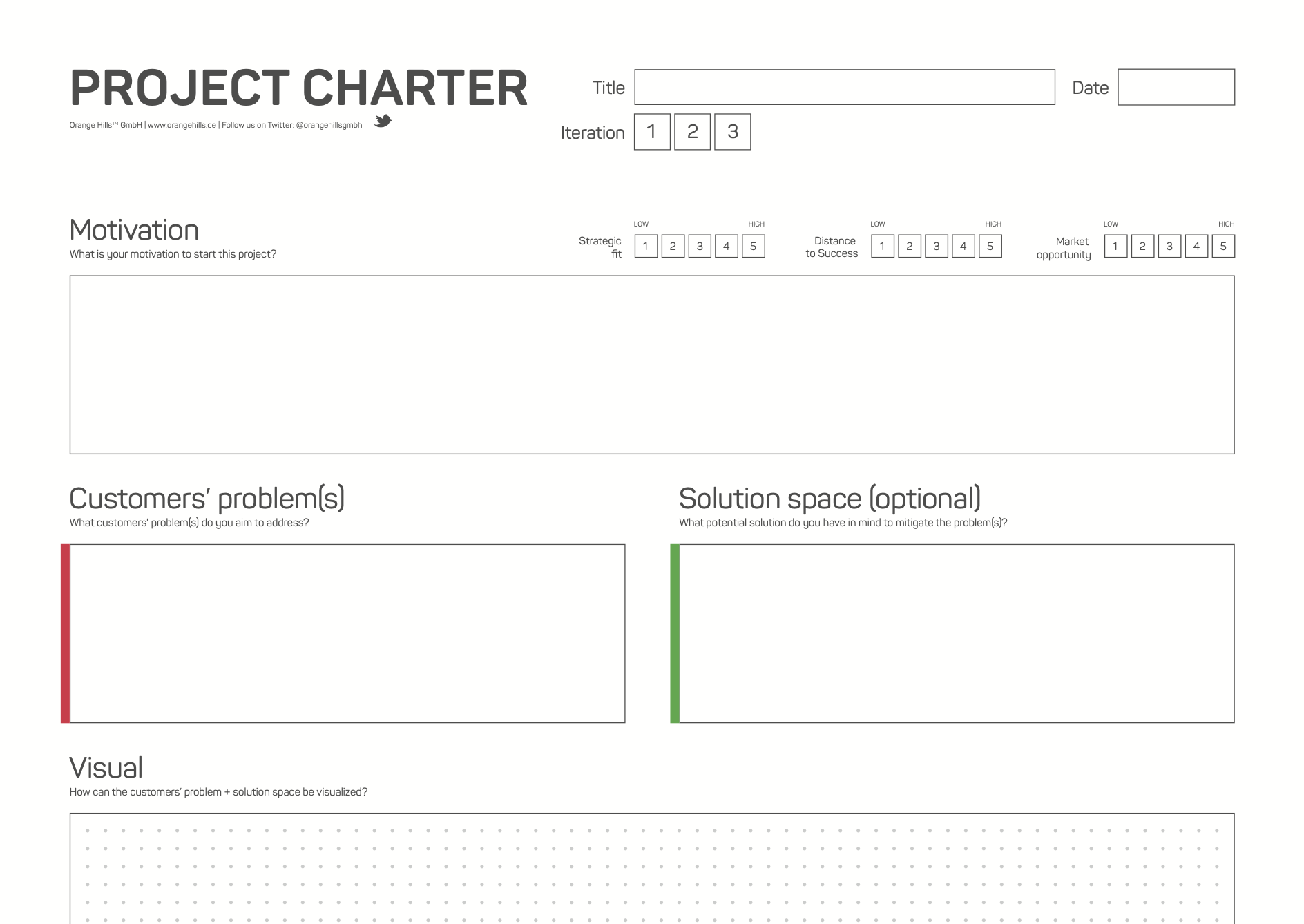 Project Charter Template
