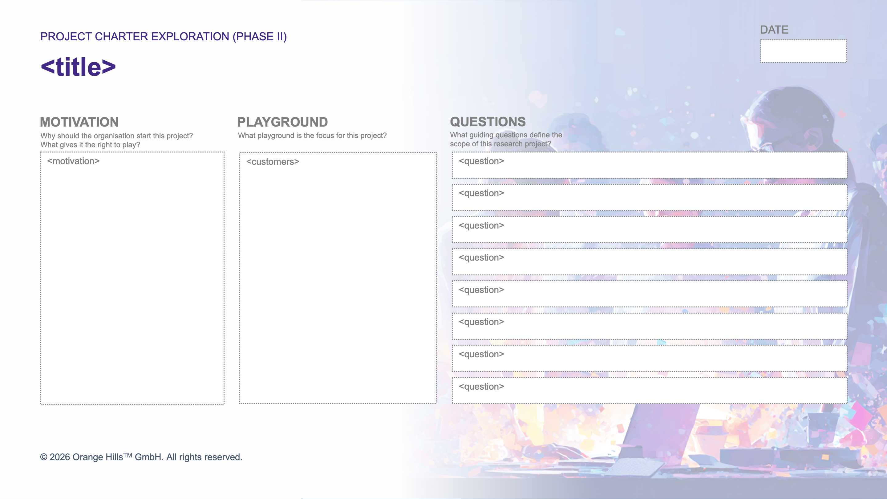 Project Charter Exploration