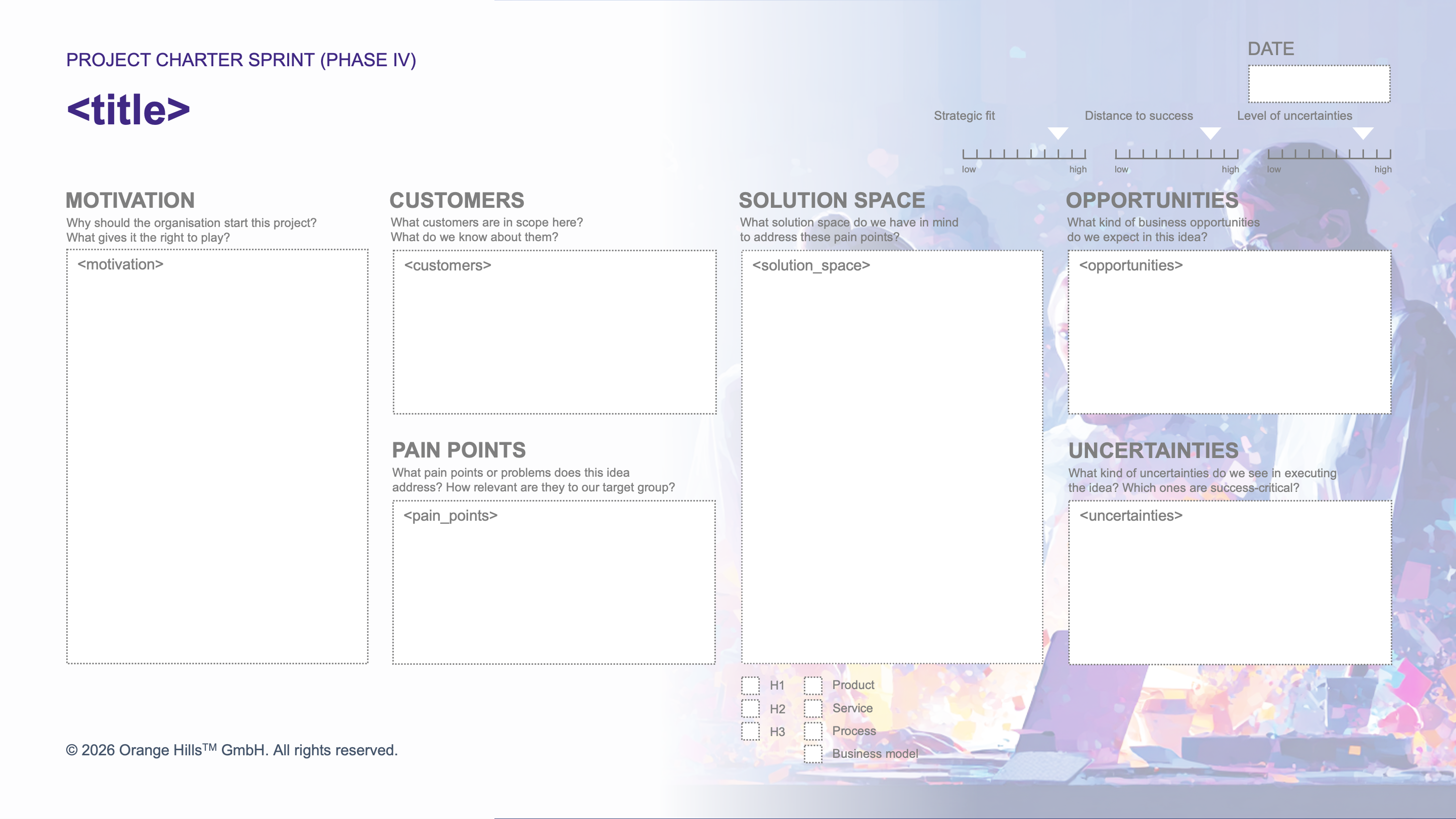 Project Charter Sprint